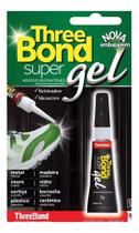 Threebond Super Gel Power Adesivo Multiuso 3 Gr Não Escorre