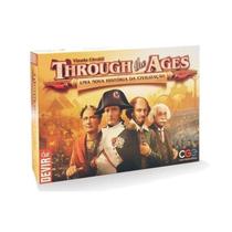 Through The Ages Uma Nova História da Civilização - Jogo de Tabuleiro - Editora Devir (em português)