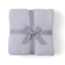 Throw Barefoot Dreams CozyChic Oyster Grey Chenille Knit
