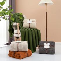 Throw Bedding Longhui Bedding Chunky Cable Knit Cinza Algodão