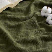 Throw Blanket Bedsure 100% algodão 50x70cm verde oliva