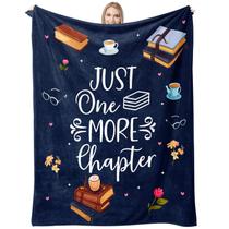 Throw Blanket Calibron Book Lovers Gifts 150x125cm azul marinho Throw Blanket Calibron Book Lovers Gifts 150x125cm azul marinho