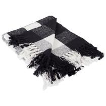 Throw Blanket DII Buffalo Check Rustic Farmhouse 100% algodão