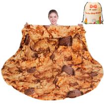 Throw Blanket mermaker Cookies 2.0 Flanela de 180 cm de dupla face