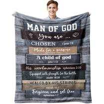 Throw Blanket Muxuten Christian Gifts para homens 152x127cm