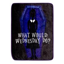Throw Blanket Silver Buffalo Addams Family Wednesday Throw Blanket Silver Buffalo Addams Family Wednesday