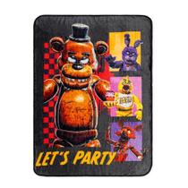 Throw Blanket Silver Buffalo Five Nights at Freddy's
