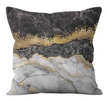 Throw Pillow Covers Capa de almofada decorativa de linho de algodão