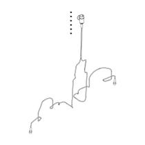 Thule Conector c/ fio do suporte 933/934 - 52850