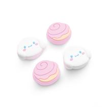 Thumb Grip Caps Kuitmor Switch 2, console de jogos de silicone, 4 peças