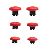Thumbsticks Dogxiong 6 em 1 Vermelho para Controle PS5 Edge
