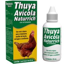 Thuya Avícola Oral 20 ml Vetbrás - Vetbras