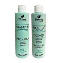 thyrre alisamento térmico 0% formol brilho intenso 300ml