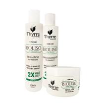 Thyrre cosmétics kit home care bio liso 3x300ml Thyrre cosmétics kit home care bio liso 3x300ml