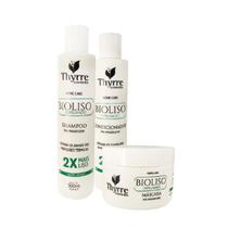 Thyrre Cosmétics Kit Home Care Bio Liso 3x300ml