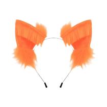 Tiara Ajustável De Orelhas De Lobo Para Halloween, Cosplay, Festivais E Bailes De Formatura Faixa