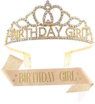Tiara and Crown Birthday Girl Papoopy A1 para mulheres e meninas Tiara and Crown Birthday Girl Papoopy A1 para mulheres e meninas