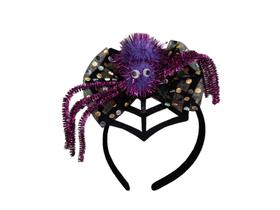 tiara aranha roxa Fantasia Halloween Festa tiara aranha roxa Fantasia Halloween Festa