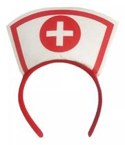 Tiara Arco Enfermeira Enfermagem Cosplay Festas Fantasia Carnaval Luxo