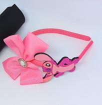 Tiara Arquinho Infantil com Laço Personagem Disney Lilo Angel Stitch Colorido para Aniversário Festa Lembrancinha
