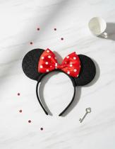 Tiara Arquinho Orelhas Da Minnie Acessório Infantil