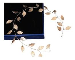 Tiara Arranjo Enfeite Cabelo Noiva Dourado Prata Folha Grega Tiara Arranjo Enfeite Cabelo Noiva Dourado Prata Folha Grega