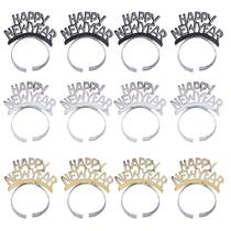 Tiara BinaryABC - Feliz Ano Novo - Kit com 12 Unidades para Crianças Tiara BinaryABC - Feliz Ano Novo - Kit com 12 Unidades para Crianças