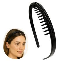 Tiara Blogueirinha Arquinho Delicada Classic Design com Pérolas (1 Und)