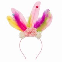 Tiara Bloquinho Carnaval Flores e Penas Fantasia Feminina Tiara Bloquinho Carnaval Flores e Penas Fantasia Feminina