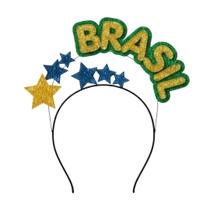 Tiara Brasil Estrelas Copa do Mundo - 1 Unid.