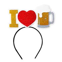 Tiara Carnaval Eu Amo Cerveja I Love Beer - 01 unid Tiara Carnaval Eu Amo Cerveja I Love Beer - 01 unid