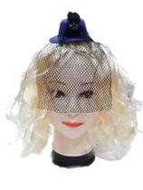 Tiara chapeu viuva negra bruxa com veu halloween festas Tiara chapeu viuva negra bruxa com veu halloween festas