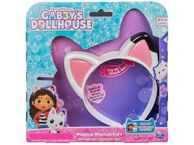 Tiara com Luzes e Som Orelhas Mágicas Gabby's Dollhouse Sunny Brinquedos