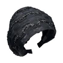 Tiara Coreana Retrô Extra Larga De Malha Transparente, Acessório De Cabelo Moderno Para Uso Diário Tiara Coreana Retrô Extra Larga De Malha Transparente, Acessório De Cabelo Moderno Para Uso Diário