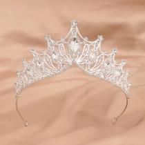 Tiara Coroa Arranjo de Cabelo Luxo R-73