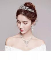 Tiara Coroa Para Noivas Noivado Debutante Formatura Linda tiara Coroa
