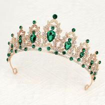 Tiara Coroa Strass Noivas Debutantes 15 anos