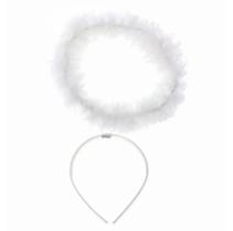 Tiara de Anjo com Penas e Brilho Acessório de Carnaval e Festas Tiara de Anjo com Penas e Brilho Acessório de Carnaval e Festas