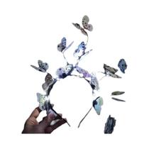 Tiara De Borboleta LED Colorida, Acessório De Cabelo Boêmio, Fascinador Brilhante Para Festas, Tiara De Borboleta LED Colorida, Acessório De Cabelo Boêmio, Fascinador Brilhante Para Festas,