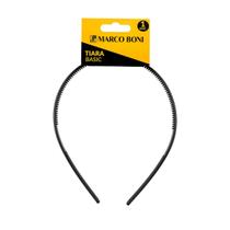 Tiara De Cabelo Arquinho Fino De Plástico Basic Marco Boni