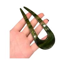 Tiara De Cabelo Feminina De Luxo Com Presilha Em U Para Coque E Fixador De Cabelo Traseiro