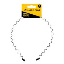 Tiara De Cabelo Wave Arquinho Ondulado Em Metal Marco Boni