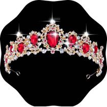 Tiara de casamento Kamirola Crown para mulheres e meninas (3 anos ou mais)