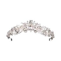 Tiara De Cristal Barroca Para Noivas, Coroa De Casamento, Joia De Cabelo, Presente Para Festa De Tiara De Cristal Barroca Para Noivas, Coroa De Casamento, Joia De Cabelo, Presente Para Festa De