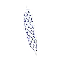 Tiara De Cristal Com Pérolas E Strass Azul Para Mulheres, Acessório De Cabelo Para Festas E