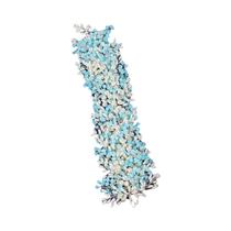 Tiara De Cristal Com Pérolas E Strass Azul Para Mulheres, Acessório De Cabelo Para Festas E