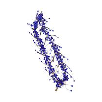 Tiara De Cristal Com Pérolas E Strass Azul Para Mulheres, Acessório De Cabelo Para Festas E