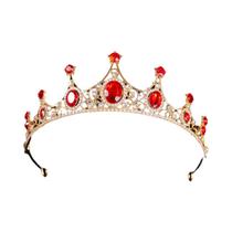 Tiara De Cristal Com Strass Para Noivas, Acessórios De Cabelo Para Casamento, Coroa De Princesa Para