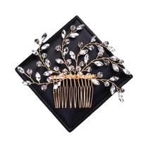 Tiara De Cristal Dourado Com Pérolas Para Mulheres, Acessórios De Cabelo Para Noivas Em Festas E Tiara De Cristal Dourado Com Pérolas Para Mulheres, Acessórios De Cabelo Para Noivas Em Festas E