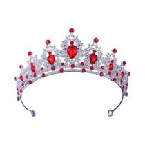 Tiara De Cristal Para Mulheres, Acessório De Cabelo Luxuoso Para Casamento Gótico E Celebrações,